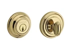 Baldwin Reserve Single Cylinder Traditional Round Deadbolt With Smartkey Securit New. Price: $49.99.