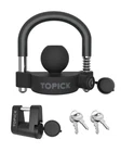 Topick Keyed Alike Trailer Coupler Lock Set, Kit Include Black New. Price: $42.46.