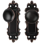 Ceymio Dummy Door Knobs Interior 2 Pack Oil Rubbed Bronze Antique New. Price: $66.57.