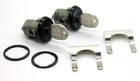 New Latchwell Black Door Lock Cylinder Set W/keys Fits Listed Gm Cars DL1525. Price: $29.99.