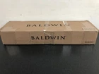 Baldwin SCLAJXSQURCSR190S Jolla Smartkey Satin Black Entry Handleset Open. Price: $163.99.