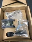 Emtek 512HLOUS19 Helios Single Cylinder Keyed Entry Door Lever Set - Flat Black Open. Price: $166.99.