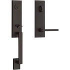 Baldwin Seattle One Piece Single Cylinder Keyed Entry Handleset With Square Inte Open. Price: $240.25.
