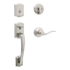 Door Lock Deadbolt Entry Handleset Satin Nickel 98180-021 Kwikset New. Price: $179.99.
