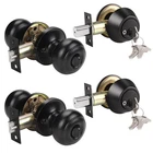Knobwell 2 Pack All Keyed Same Entry Door And Double Cylinder Deadbolt Comb New. Price: $61.35.