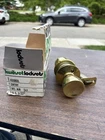 Vintage Kwikset Entrance Lockset Bel Air Bright Brass 400BDL Cp Emhart New Used. Price: $14.44.