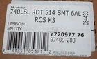 Kwikset 740LSLRDT-514S Lisbon Cylinder Keyed Entry Door Lever Matte Black New. Price: $60.48.