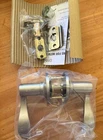 Dynasty Hardware Heritage Lever Doorhandle 4 Passage 1 Privacy Satin Nickel 5PC Open. Price: $79.99.