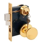 Segal 27580 Bx 2-1/2 In. Backset Entrance Mortise Lockset Right Solid Brass New. Price: $74.80.