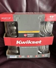 Kwikset Juno Satin Nickel Keyed Door Handle Double Deadbolt Combo Smartkey Open. Price: $34.99.