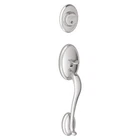 Schlage F58WKF625 Wakefield Exterior Handleset With Deadbolt, Bright Chrome (ex New. Price: $97.20.