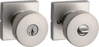Pismo Entry Door Knob With Lock Key, Secure Keyed Handle Exterior, Front New. Price: $58.99.