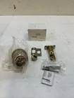 Master Lock DS0615KA4S Deadbolt Single Cylinder Satin Nickel SC1 Keyed Alike New. Price: $11.99.