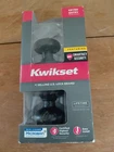 Kwikset Juno Venetian Bronze Entry Door Knob Featuring Smartkey Security New. Price: $18.00.