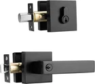Ncl Keyed Entry Door Lever With Single Cylinder Deadbolt, Alike Heavy Duty New. Price: $38.23.