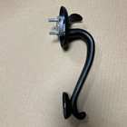 Baldwin Logan Dummy Handleset W/ Classic Interior Knob,satin Black Open. Price: $65.00.