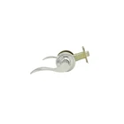 Kwikset Bordeau Passage Door Lever Left Bright Chrome Handle New. Price: $25.49.