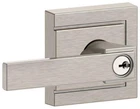 Schlage F51A-NBK-ULD Northbrook Single Cylinder Keyed Entry Door Nickel New. Price: $66.33.