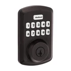 Kwikset Powerbolt 250 Keypad Deadbolt Lock, Bronze, (missing Keys) Used. Price: $19.95.