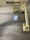 Kwikset 819SCELIP-4 San Clemente Dummy Handleset, Exterior Only Read Open. Price: $49.19.