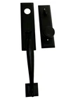 Emtek 4404NWUS19 Flat Black-polished Door Knob Set In Norwich Style Assembly New. Price: $319.99.