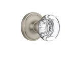Nostalgic Warehouse Classic Rosette Round Clear Crystal Door Knob New. Price: $291.83.