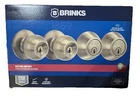Keyed Entry Classic Ball Style Doorknob And Deadbolt Combo, Antique Brass Finish New. Price: $89.99.