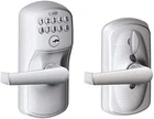 Schlage FE595 626 Ela Plymouth Commercial Electronic Keypad Lock Satin Chrom Open. Price: $65.00.