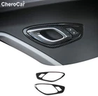 Carbon Fiber Interior Door Trim Grab Handles Cover For Chevrolet Camaro New. Price: $15.99.