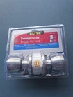 New!! Elite Privacy Lockset Satin Nickel Finish Door Knob 5 Pi. Cylinder!. Price: $19.99.