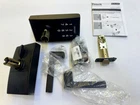 Schlage Touch Keyless Door Lock Matte Black Century Latitude Handle FE695 Used. Price: $64.00.