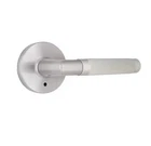 Home Decorators Collection Woodcliff Satin Nickel Privacy Bed/bath Door Handle New. Price: $25.00.