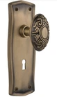 Nostalgic Warehouse Prairie Plate With Keyhole Victorian Knob, Mortise, Antiq... Open. Price: $39.99.