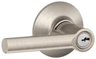 Schlage F80-BRW Broadway Single Cylinder Keyed Entry Storeroom Nickel New. Price: $96.17.