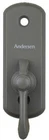 Andersen Albany Style Gliding Door Thumb Latch Stone Color New. Price: $27.00.