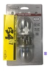 Universal Hardware Keyed Entry Door Knob Satin Chrome UH40052 Free Shipping Open. Price: $18.00.