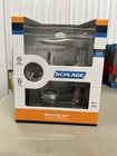 Schlage FB50N Sac 619 Single Cylinder Combo Pack Lever, Satin Nickel New. Price: $46.99.