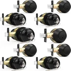(5 Pack) Entry Door Knobs Keyed Alike With Single Cylinder Deadbolt Combination, New. Price: $151.99.