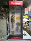 Kwikset Montara Polished Brass Single Cylinder Door Entry Knob New. Price: $75.00.