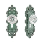 Ceymio Vintage Dummy Door Knob Interior 2 Crystal Glass Pack, Green New. Price: $35.76.