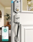 Keyless Fingerprint Door Lock Set Heantle Wifi Smart Satin New. Price: $162.90.