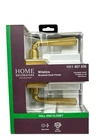 Home Decorators Wilshire Brushed Gold Hall/closet Door Lever 1011857536 (ob) Open. Price: $19.95.