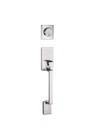 New Toledo Single Cylinder Lugo Low Profile Satin Nickle Door Handleset. Price: $79.00.