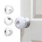 Heart Tafiti Child Proof Door Knob Covers, 4-PACK, White New. Price: $15.00.