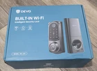 Devo G10 Wi-fi Smart Door W/ Fingerprint Unlock, Keypad, New. Price: $37.00.