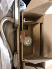 Schlage FE285 Camelot Satin Nickel Handleset With Georgian Knob & Trim Open. Price: $39.59.