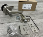 Kwikset 730KAL-15 Katella Privacy Door Lever Satin Nickel *read* Open. Price: $34.99.