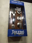 New Toledo Fine Locks Cordoba Double Cylinder Satin Nickel Door Handleset -. Price: $45.00.