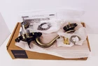 Schlage F58BRK609 Brookshire Exterior Handleset Deadbolt Antique Brass Open. Price: $79.99.