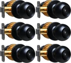 Veise Interior Door Knob 6-PACK, Keyless Privacy Locks For Bedroom & Bathro New. Price: $75.04.